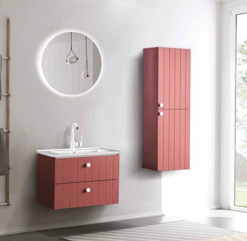 BANYO DOLABI C-LINE KİREMİT - BOY DOLABI